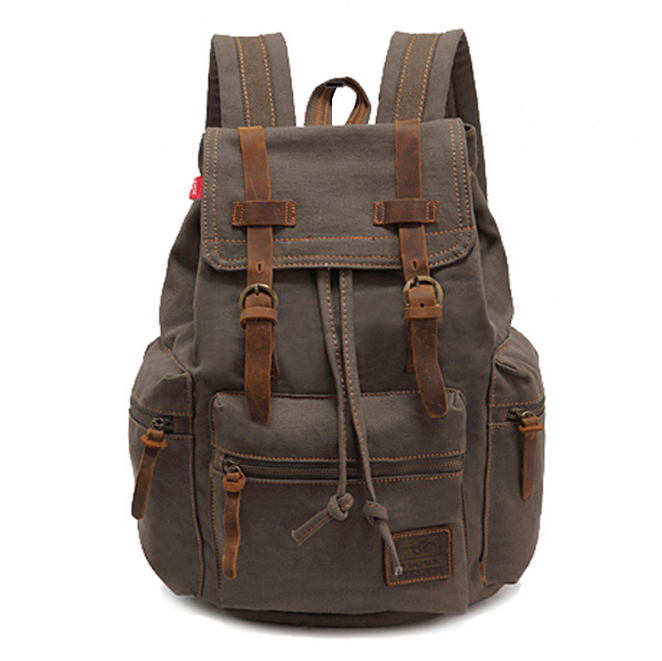Men’s Vintage Canvas Backpack - Essential Grove