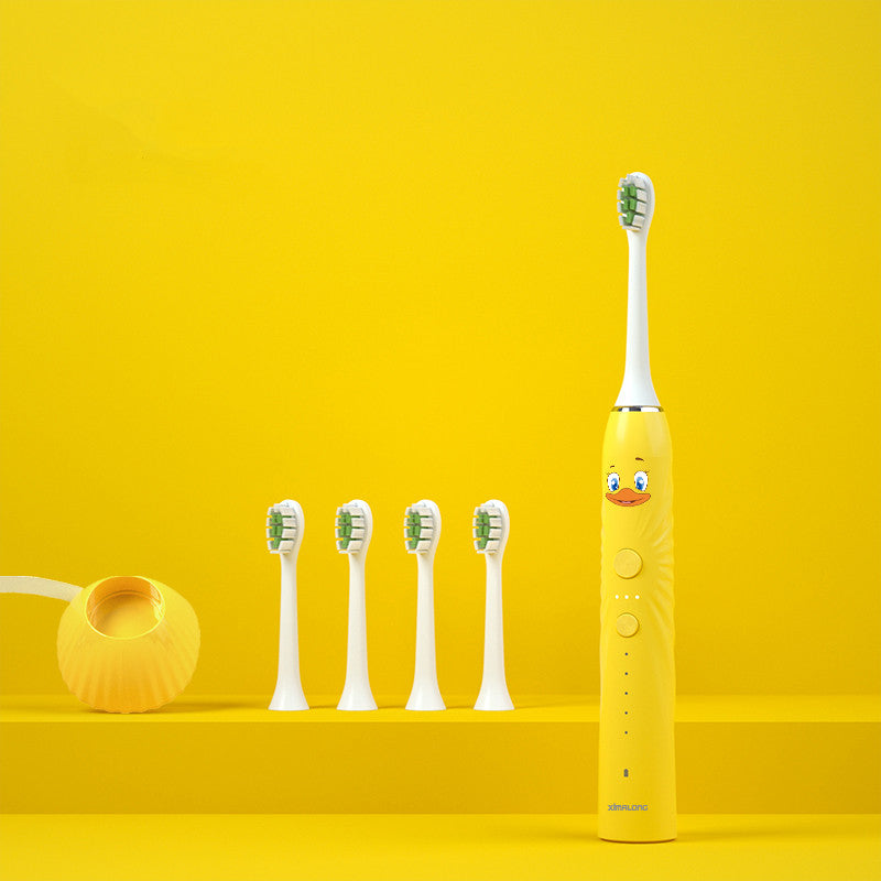 Duck Cartoon Children’s Electric Toothbrush