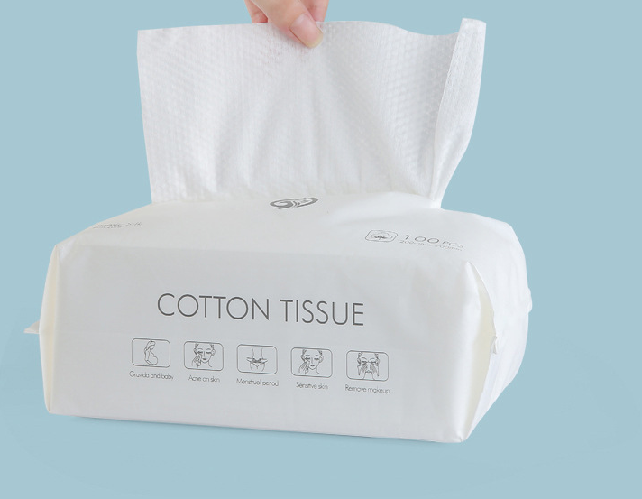 Disposable Removable Face Towel Cotton Soft Towel - Essential Grove