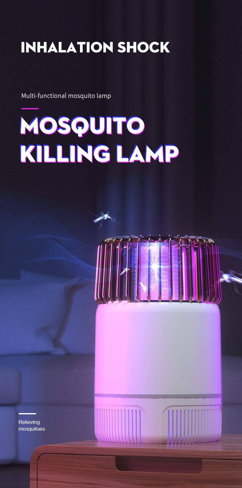 USB Electric Mosquito Killer Lamp - Essential Grove