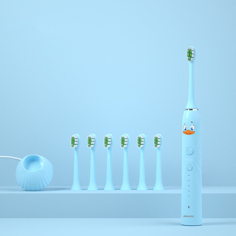 Duck Cartoon Children’s Electric Toothbrush