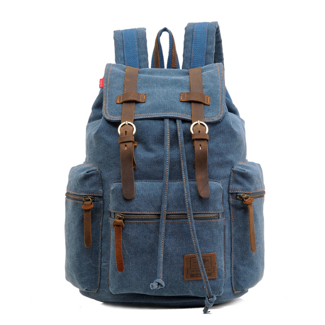 Men’s Vintage Canvas Backpack - Essential Grove