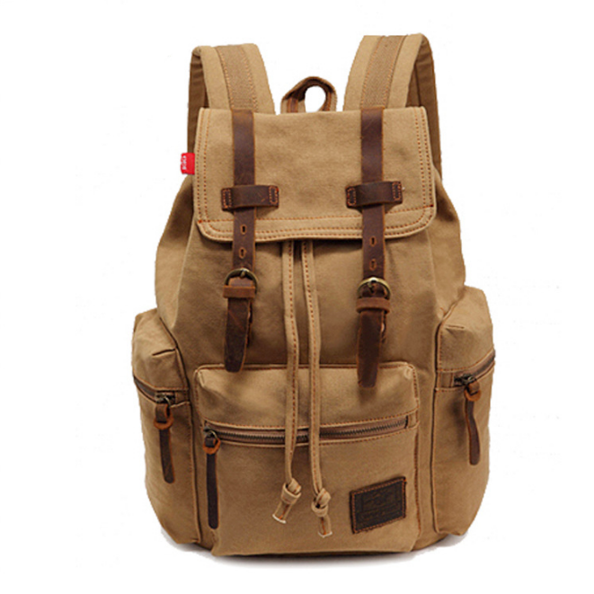 Men’s Vintage Canvas Backpack - Essential Grove