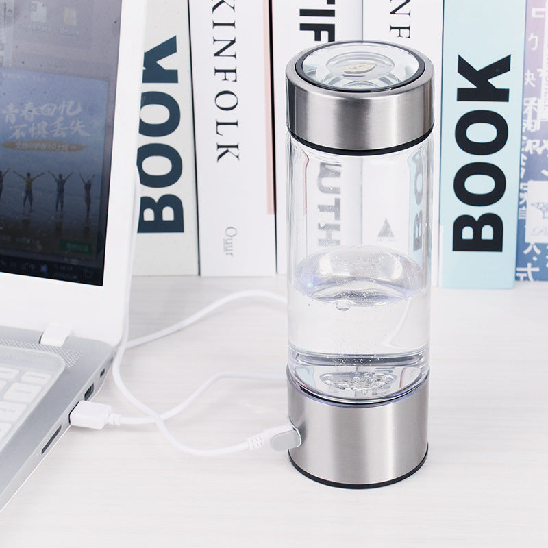 Portable Hydrogen Water Generator Bottle (500ml/17oz)