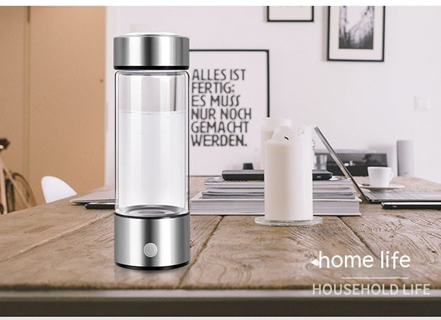 Portable Hydrogen Water Generator Bottle (500ml/17oz)
