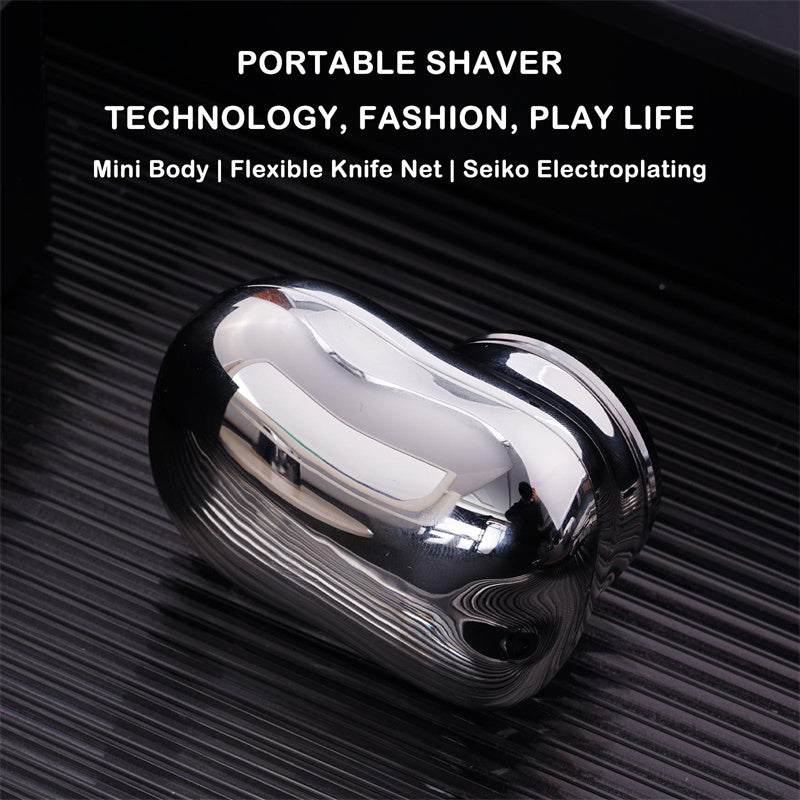 Mini Portable USB Rechargeable Shaver For Men - Essential Grove