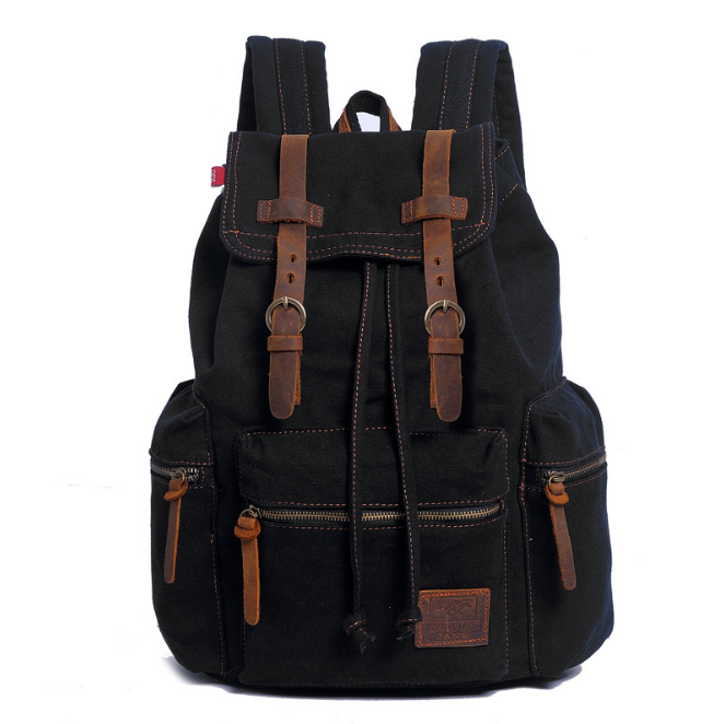 Men’s Vintage Canvas Backpack - Essential Grove