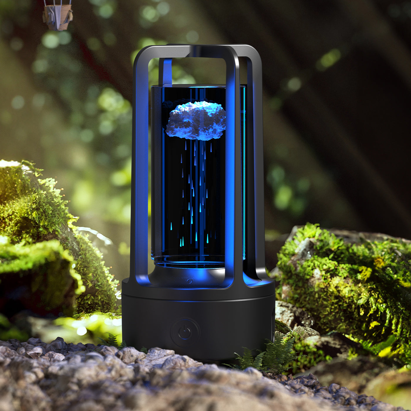 Creative 2-in-1 Audio Acrylic Crystal Lamp And Bluetooth Speaker Valentine's Day Gift Touch Night Lamp - Essential Grove