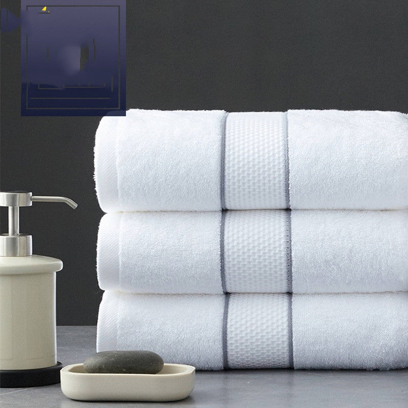White Hotel Absorbent Bath Towel
