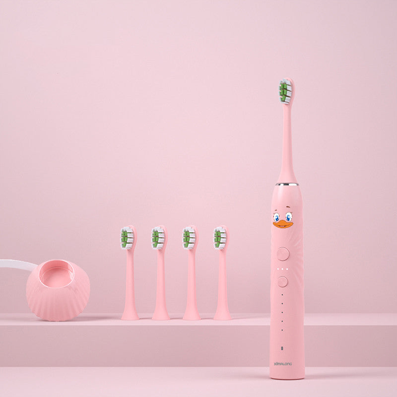 Duck Cartoon Children’s Electric Toothbrush