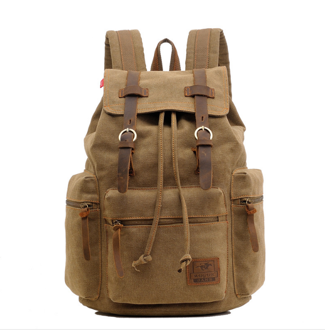 Men’s Vintage Canvas Backpack - Essential Grove