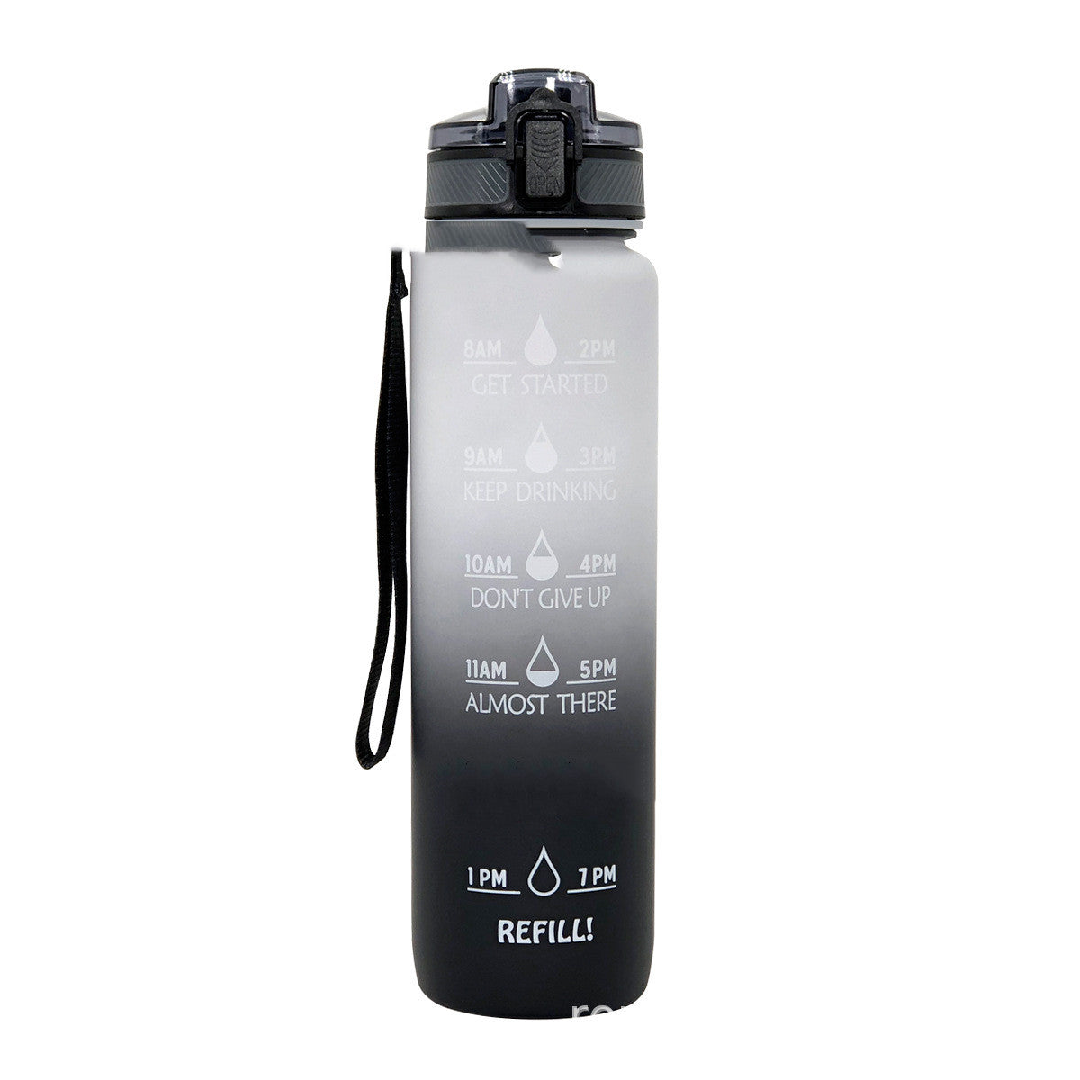 Sports Frosted Gradient Water Bottle - Essential Grove