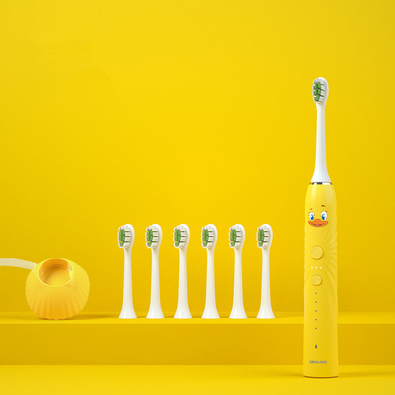 Duck Cartoon Children’s Electric Toothbrush