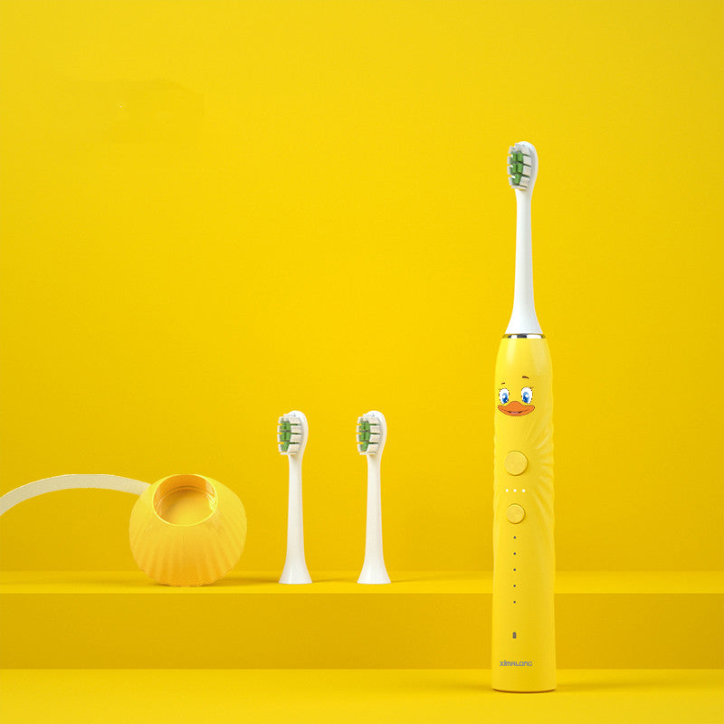Duck Cartoon Children’s Electric Toothbrush