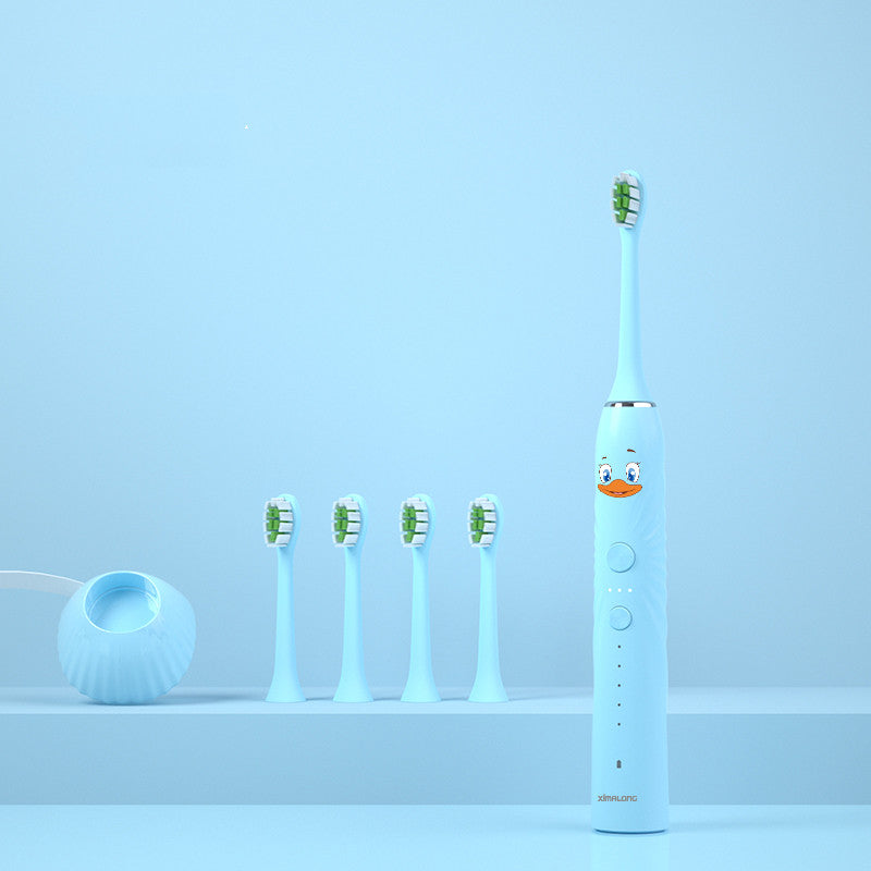 Duck Cartoon Children’s Electric Toothbrush