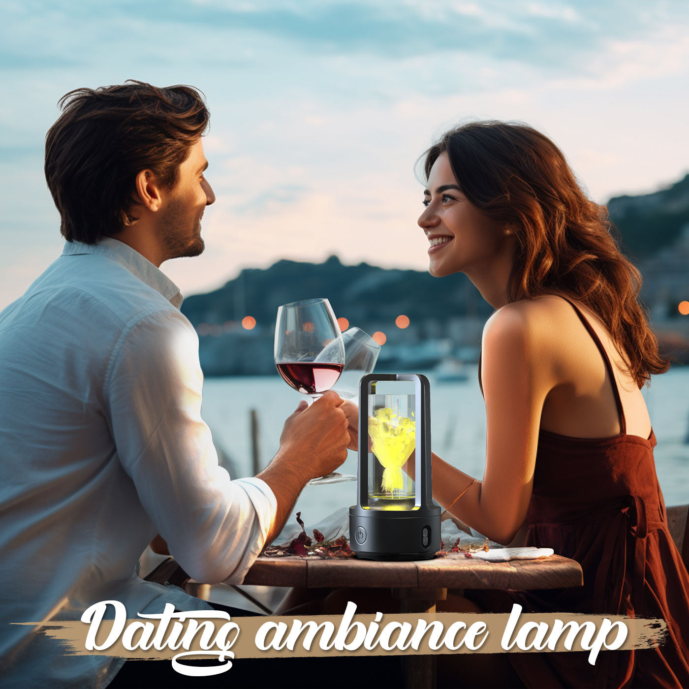 Creative 2-in-1 Audio Acrylic Crystal Lamp And Bluetooth Speaker Valentine's Day Gift Touch Night Lamp - Essential Grove