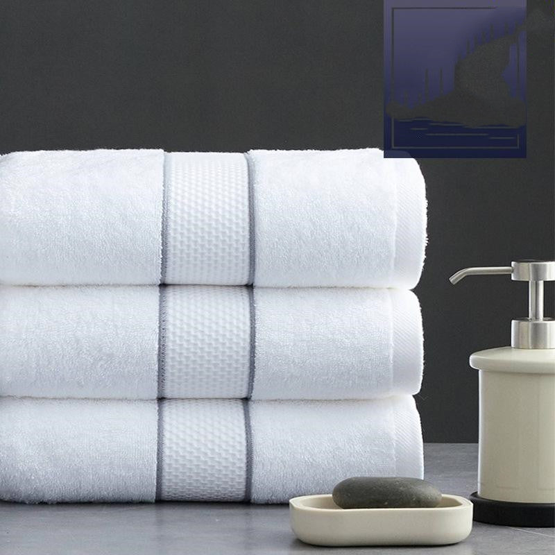 White Hotel Absorbent Bath Towel