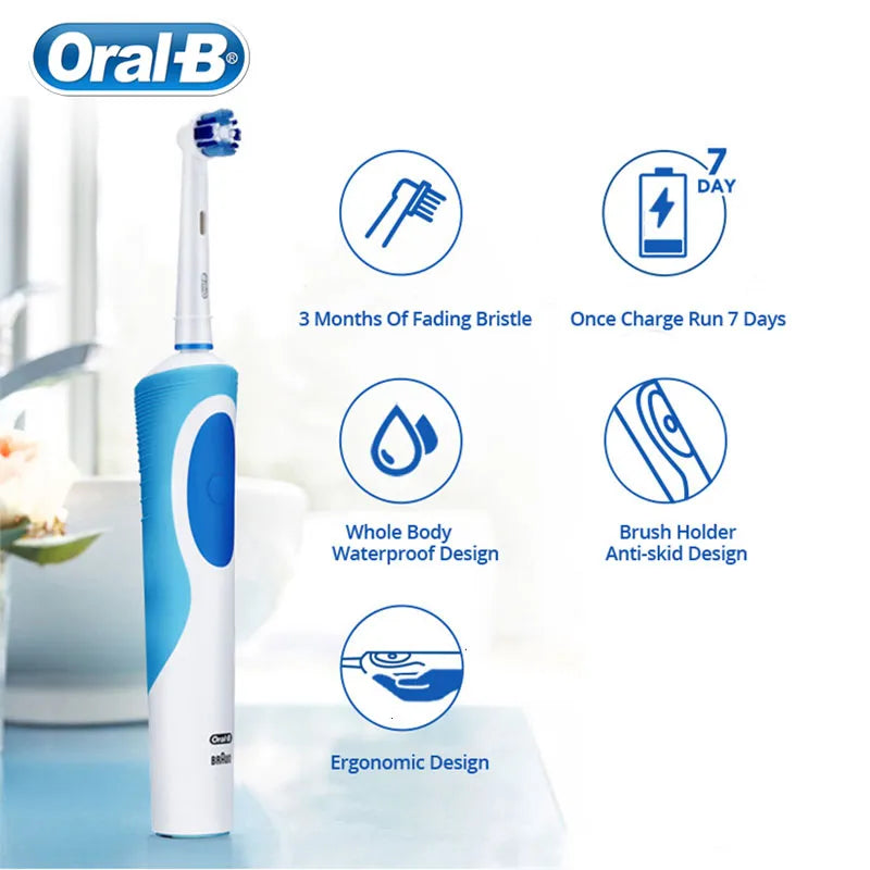 Oral B Electric 3DWhite Toothbrush - Essential Grove