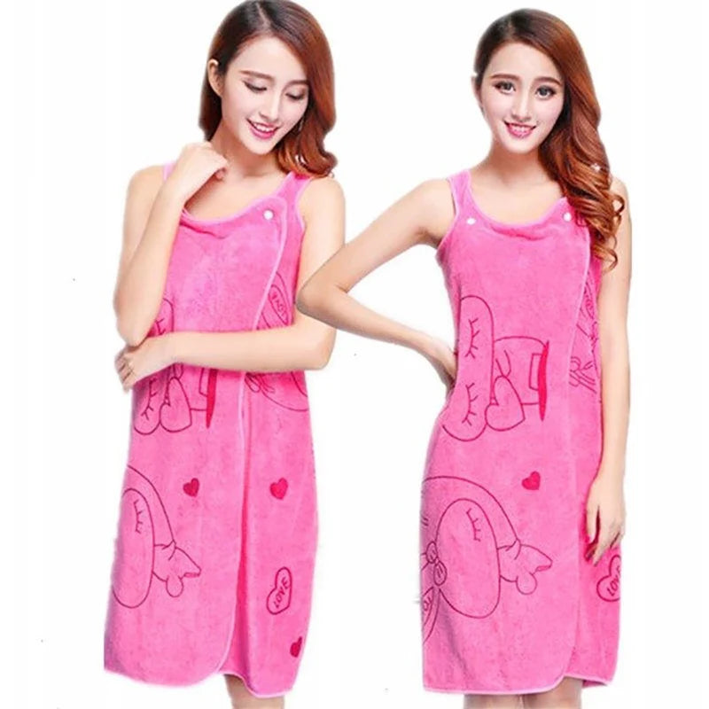 New Fashion Wearable Lady Bath Towels - Essential Grove