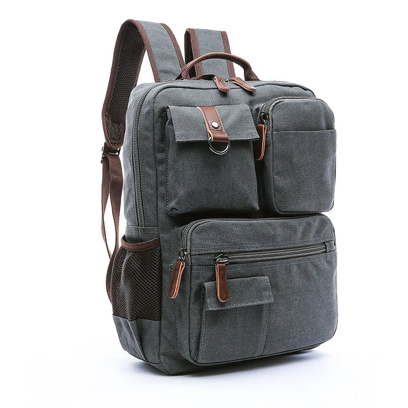 Men Canvas Shoulder Bag - Essential Grove