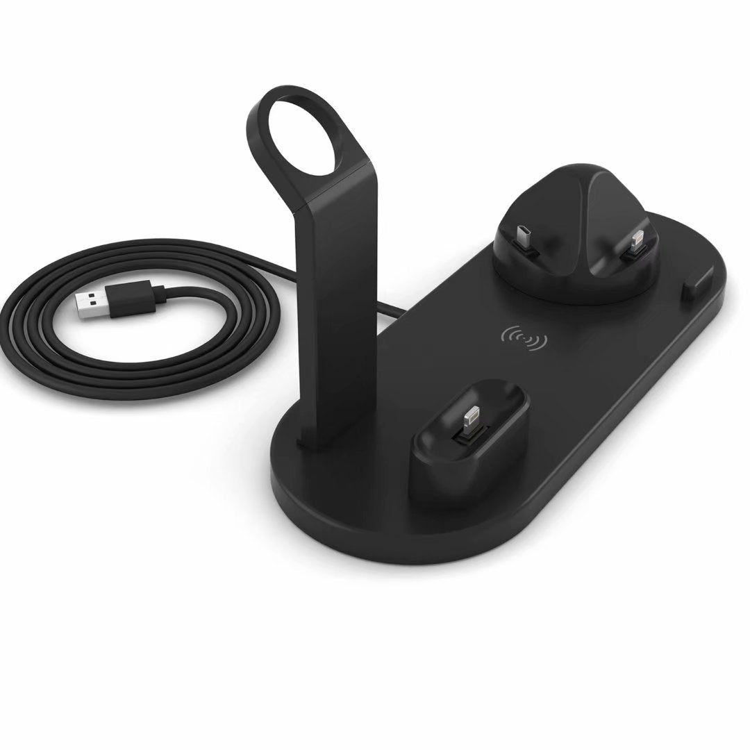 4-In-1 Wireless Fast Charging Stand For iPhone - Essential Grove