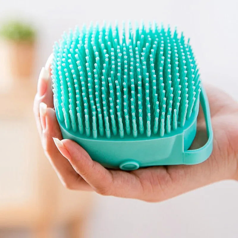 Soft Silicone Pet Bathing Massager Brush