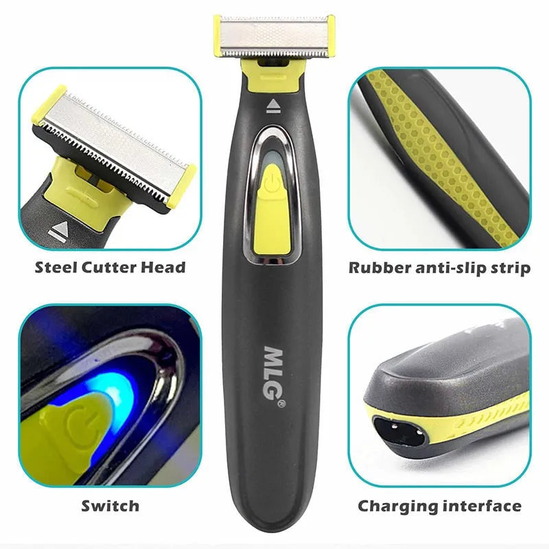 T-Shaped Blade Electric Shaver