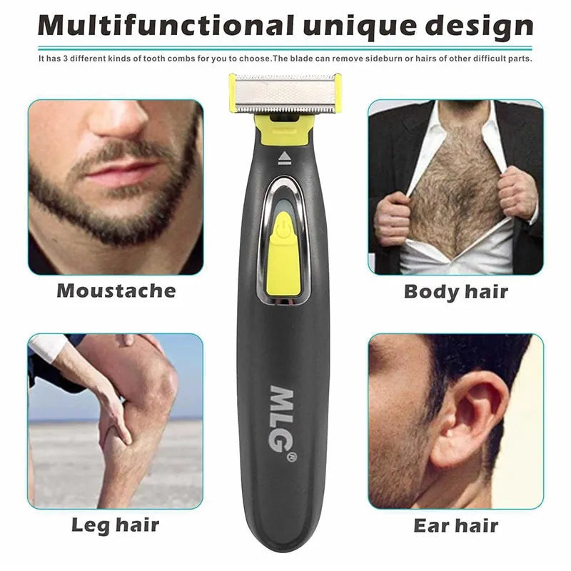 T-Shaped Blade Electric Shaver