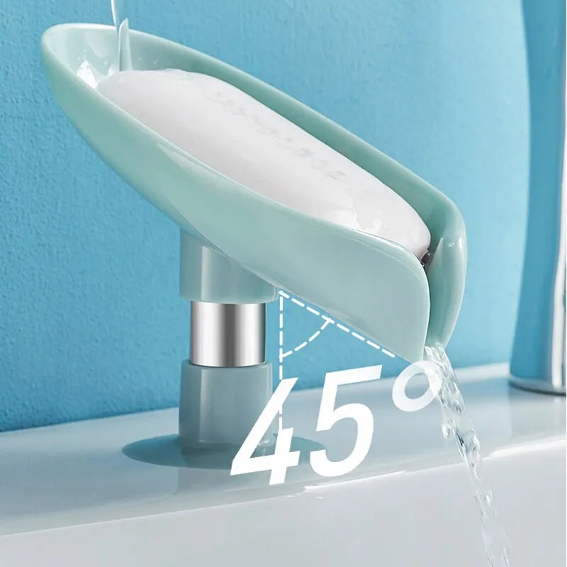 Leaf Shape Drain Soap Holder (2pcs) - Essential Grove