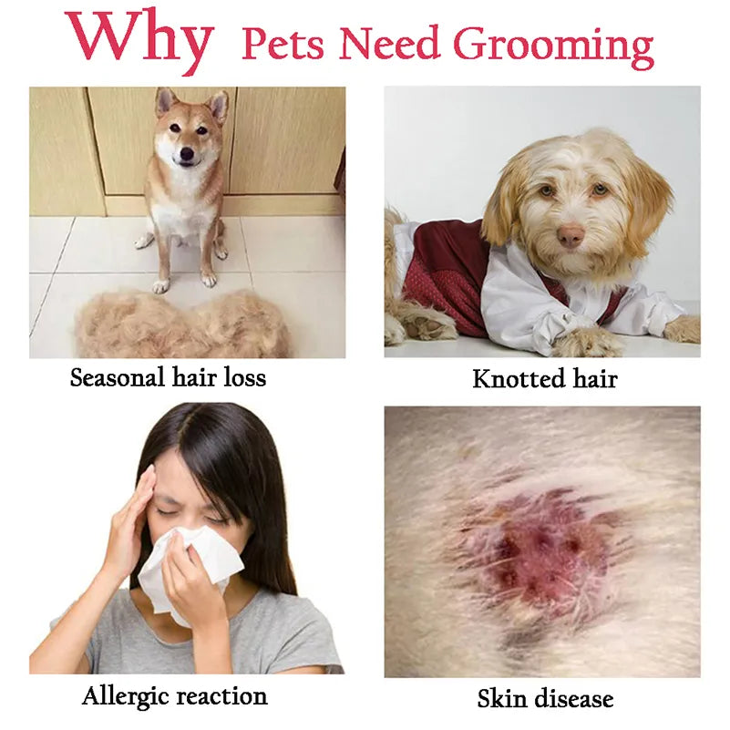 Professional Pet Deshedding Brush - Essential Grove