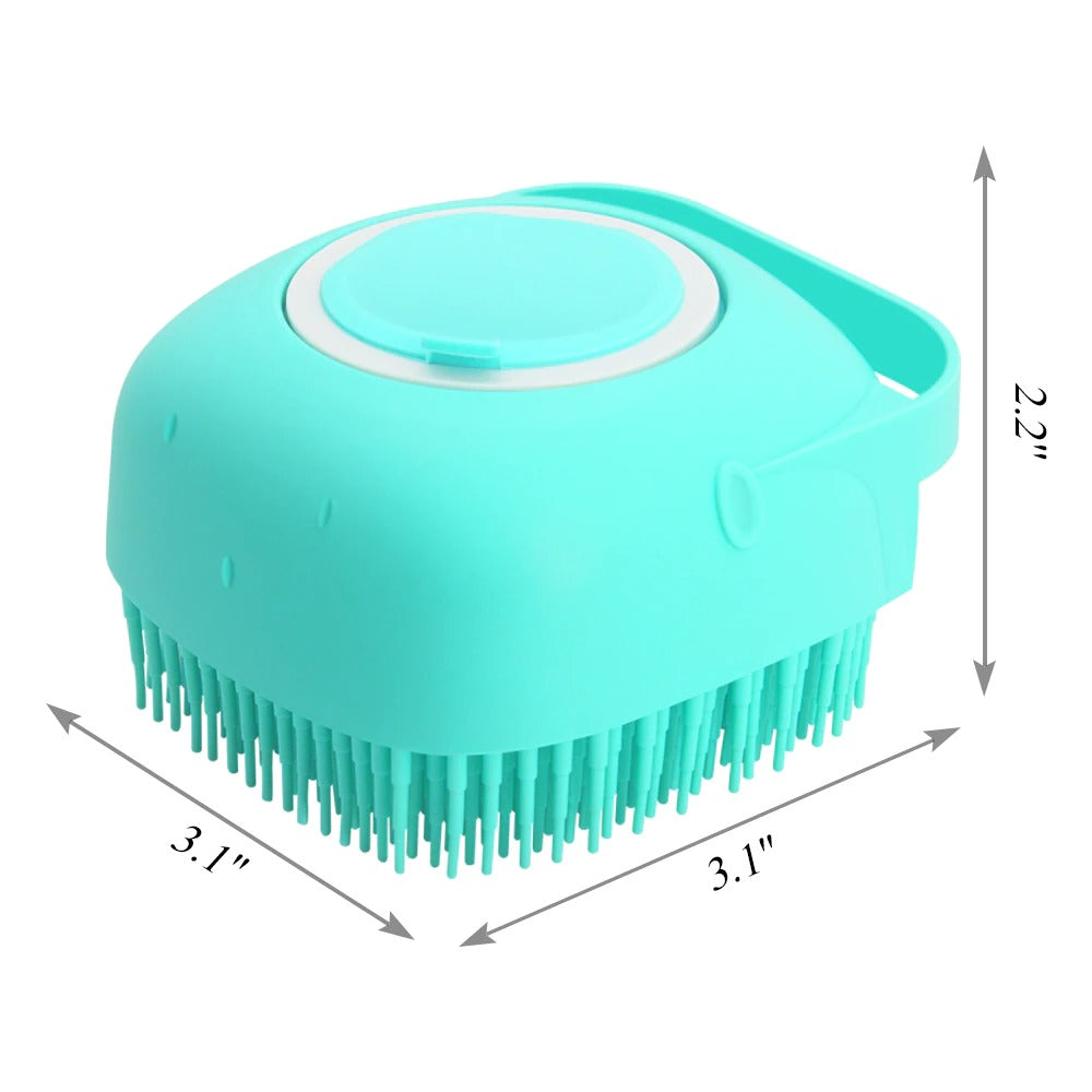 Soft Silicone Pet Bathing Massager Brush