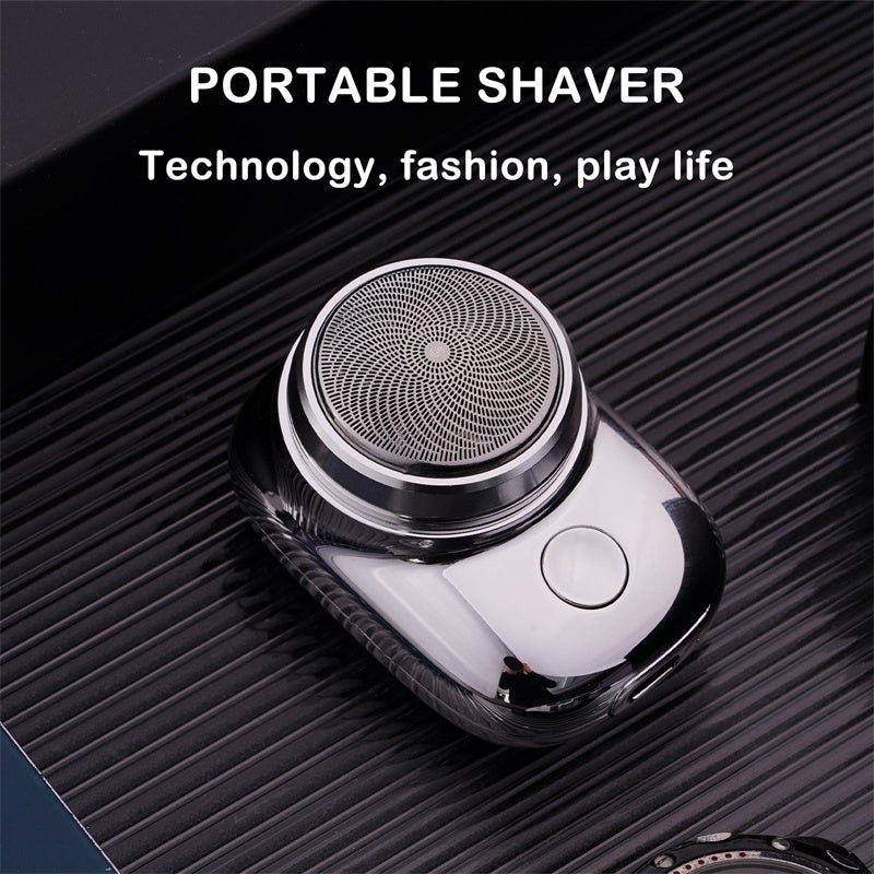 Mini Portable USB Rechargeable Shaver For Men - Essential Grove