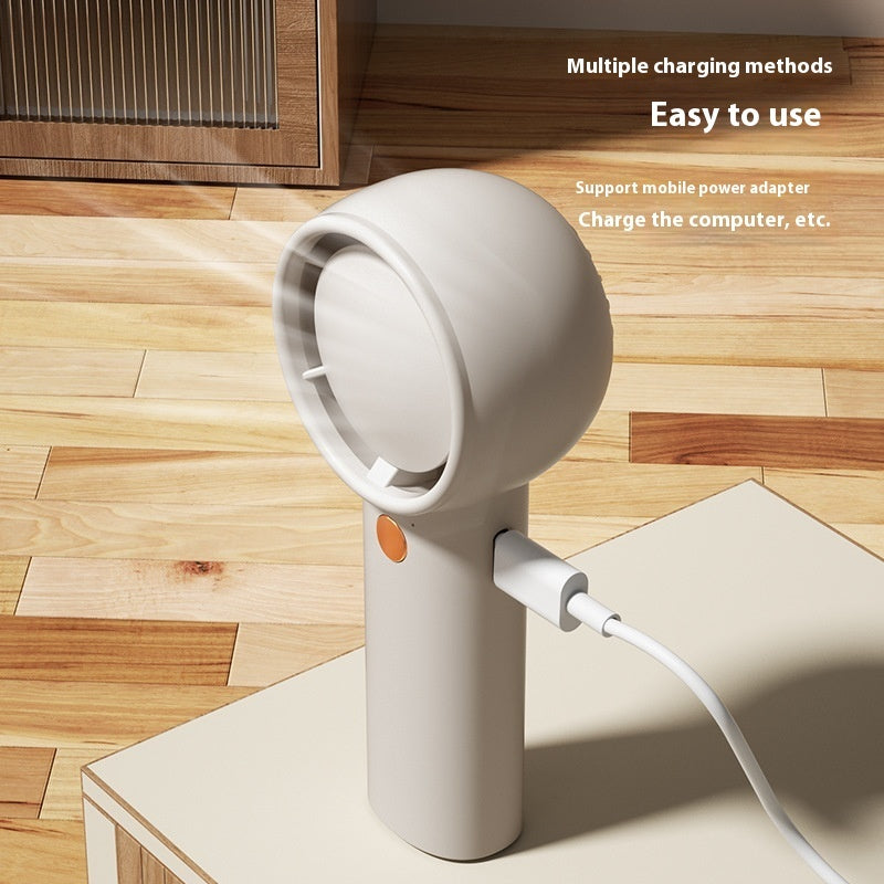 Turbo Mini Portable Handheld Fan USB Rechargeable