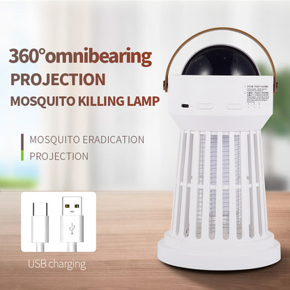 2-In-1 Electric Star Ceiling Projection Mosquito Killer Lamp