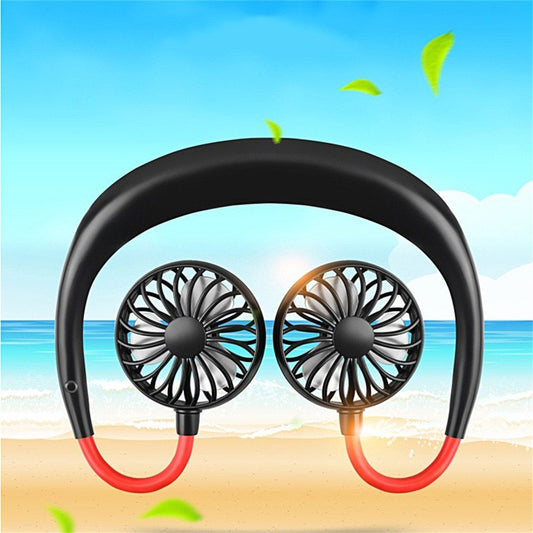 Hanging Neck Portable Charging Fan