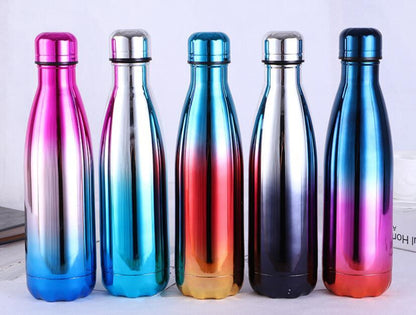 Multicolor Stainless Steel Water Bottle