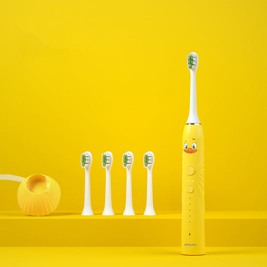 Duck Cartoon Children’s Electric Toothbrush