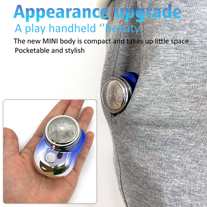 Mini Portable USB Rechargeable Shaver For Men - Essential Grove