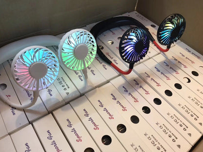 Hanging Neck Portable Charging Fan