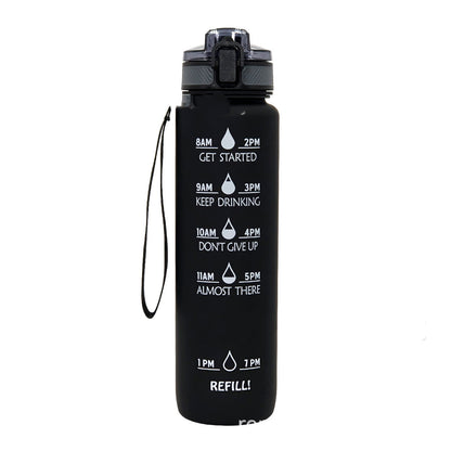 Sports Frosted Gradient Water Bottle - Essential Grove