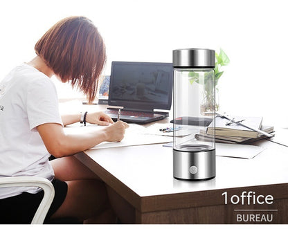 Portable Hydrogen Water Generator Bottle (500ml/17oz)