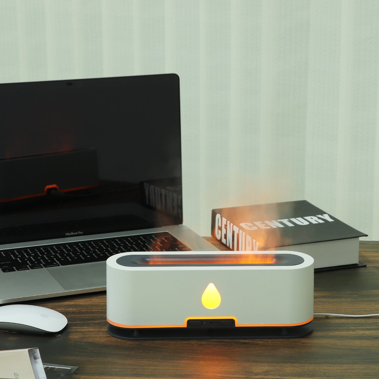 Ultrasonic Flame Aroma Diffuser