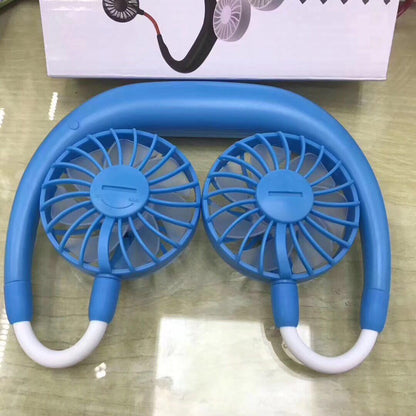 Hanging Neck Portable Charging Fan