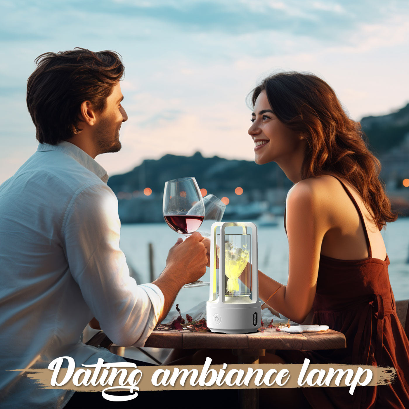 Creative 2-in-1 Audio Acrylic Crystal Lamp And Bluetooth Speaker Valentine's Day Gift Touch Night Lamp - Essential Grove