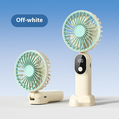 Mini Foldable Desktop and Handheld USB Charging Fan