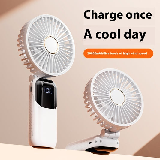 Portable Folding Mini Fan – Rechargeable USB