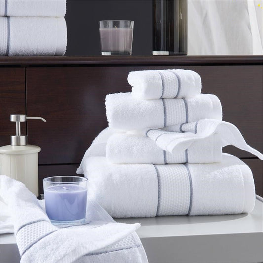 White Hotel Absorbent Bath Towel