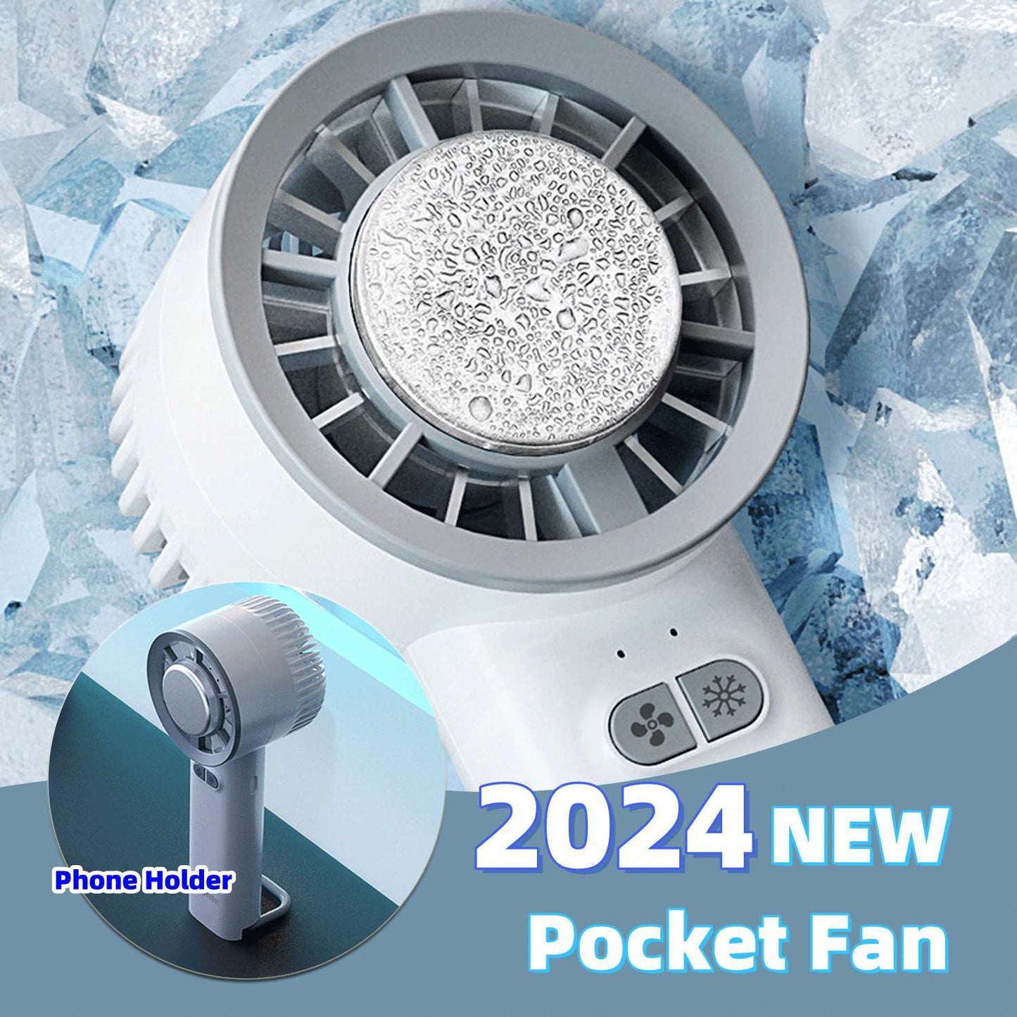 Turbo Jet Mini Fan – Portable Ice Cold Blower