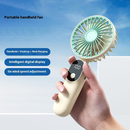 Mini Foldable Desktop and Handheld USB Charging Fan