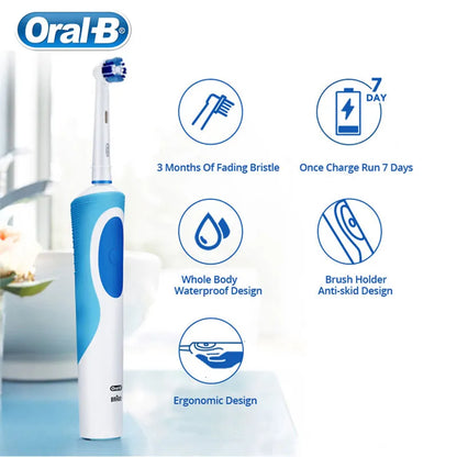 Oral B Electric 3DWhite Toothbrush - Essential Grove